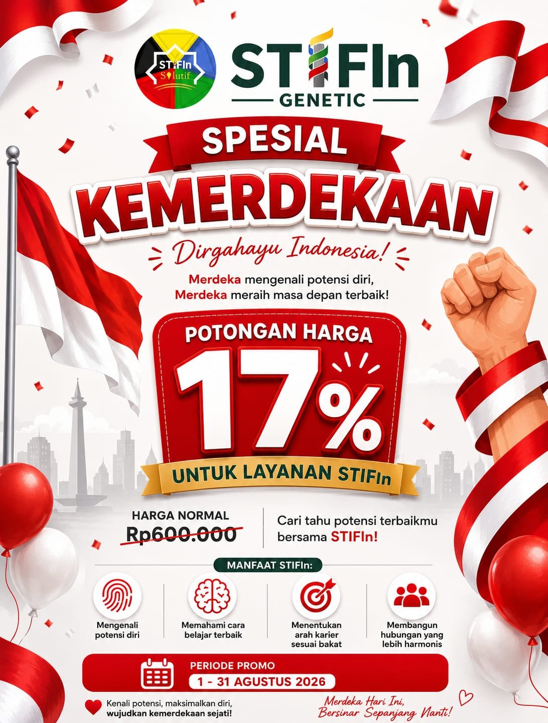 Promo Spesial Kemerdekaan RI Ke-81